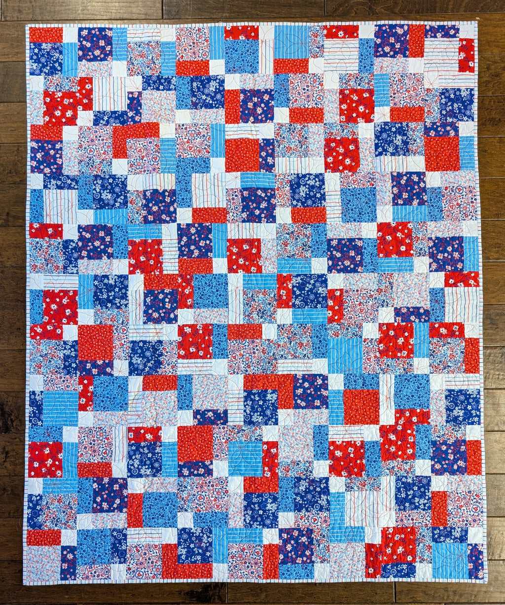 Disappearing Nine Patch Quilt