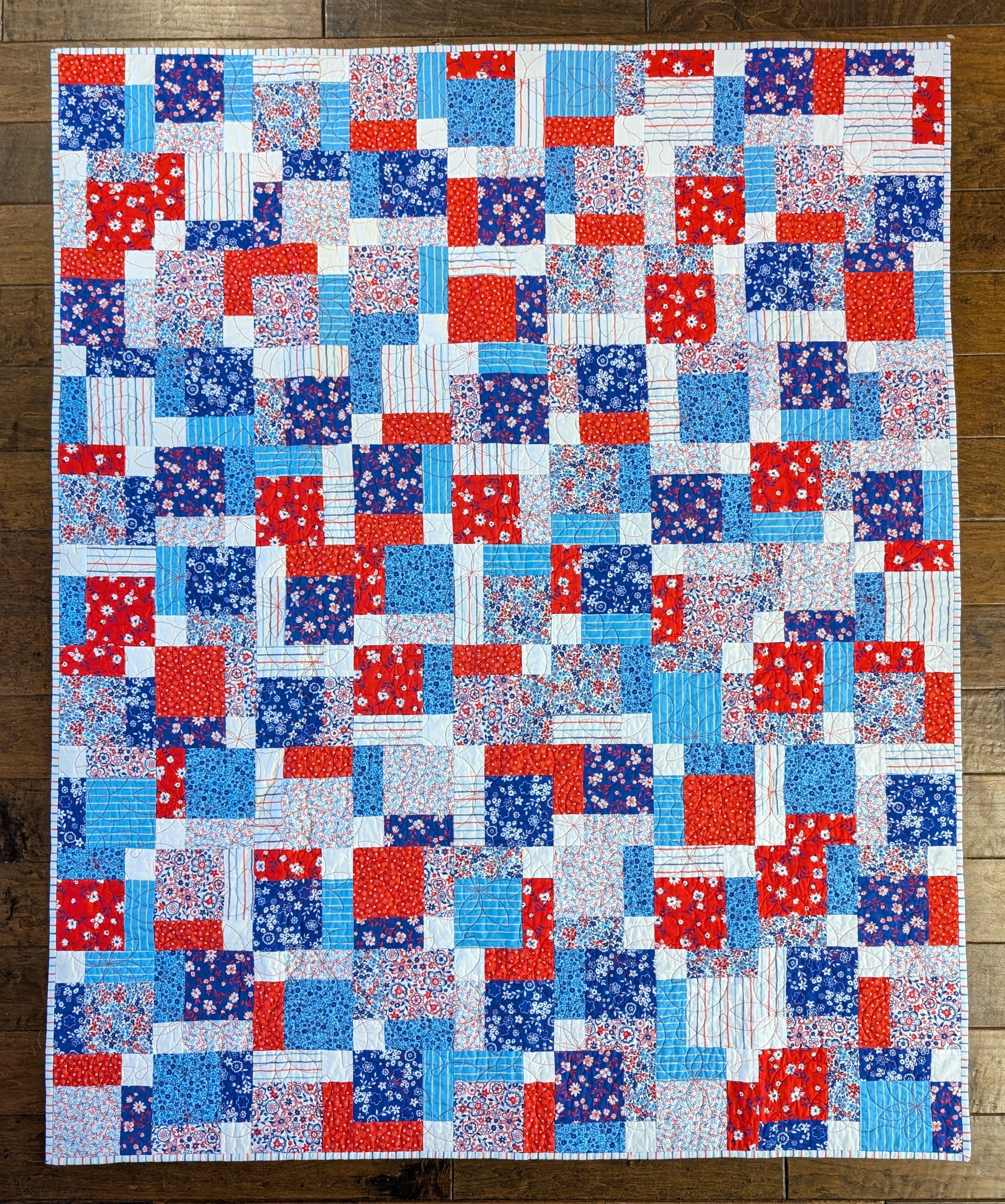 Disappearing Nine Patch Quilt