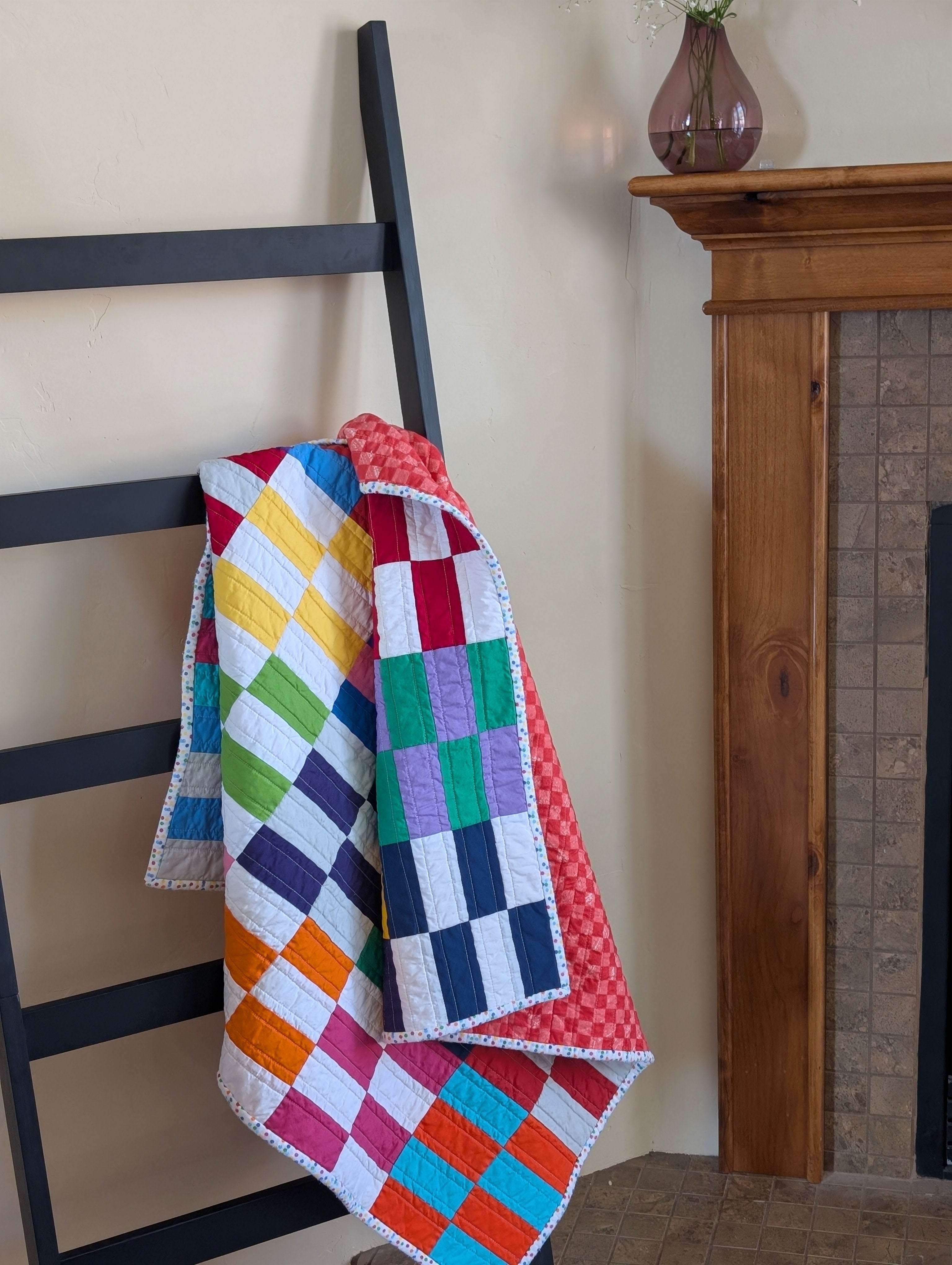 Rugby Blocks Baby Quilt