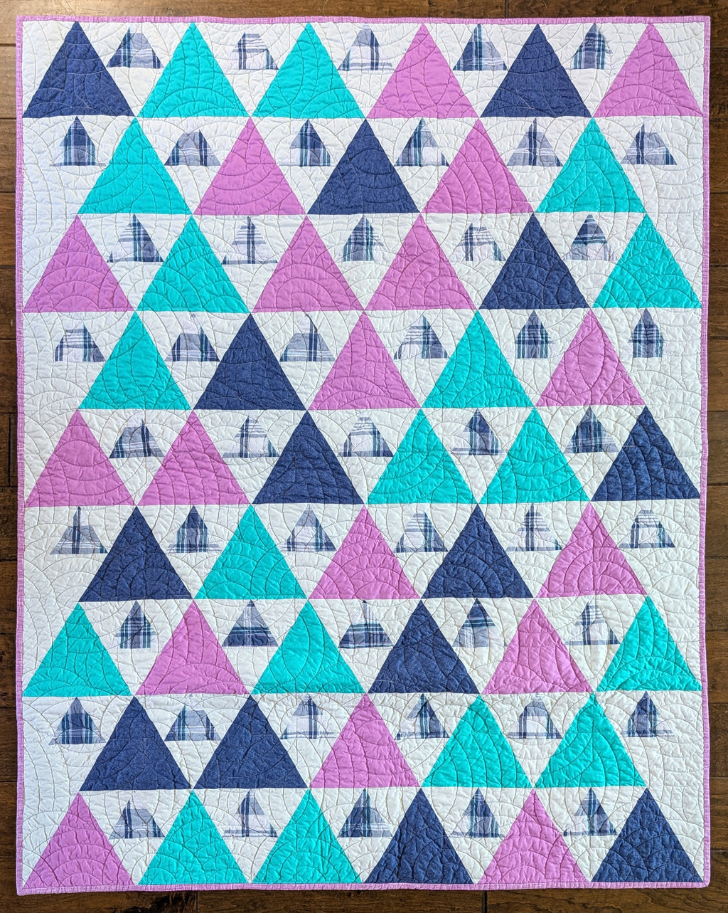 Triangle Peaks Throw
