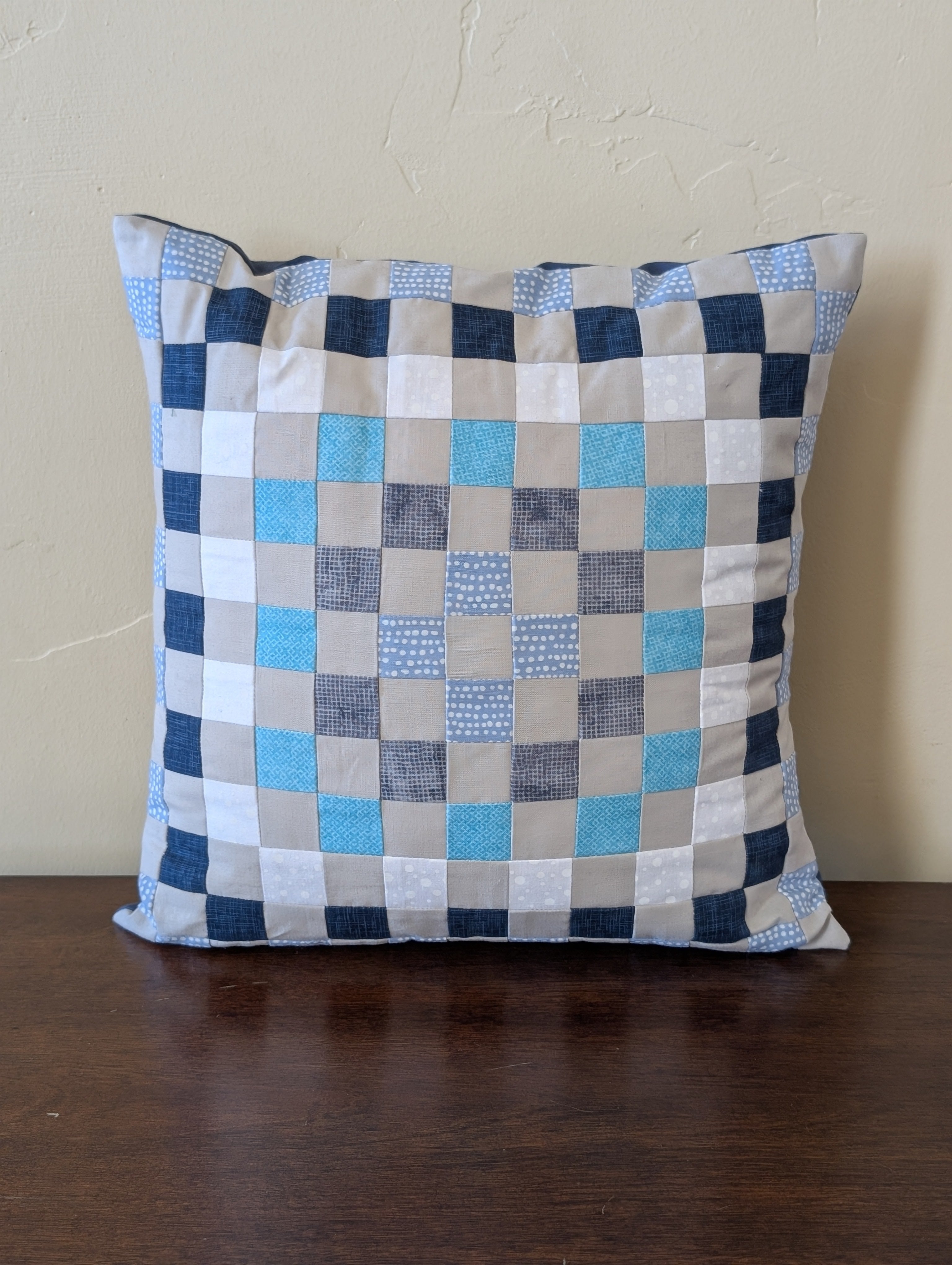Granny Square Throw Pillow