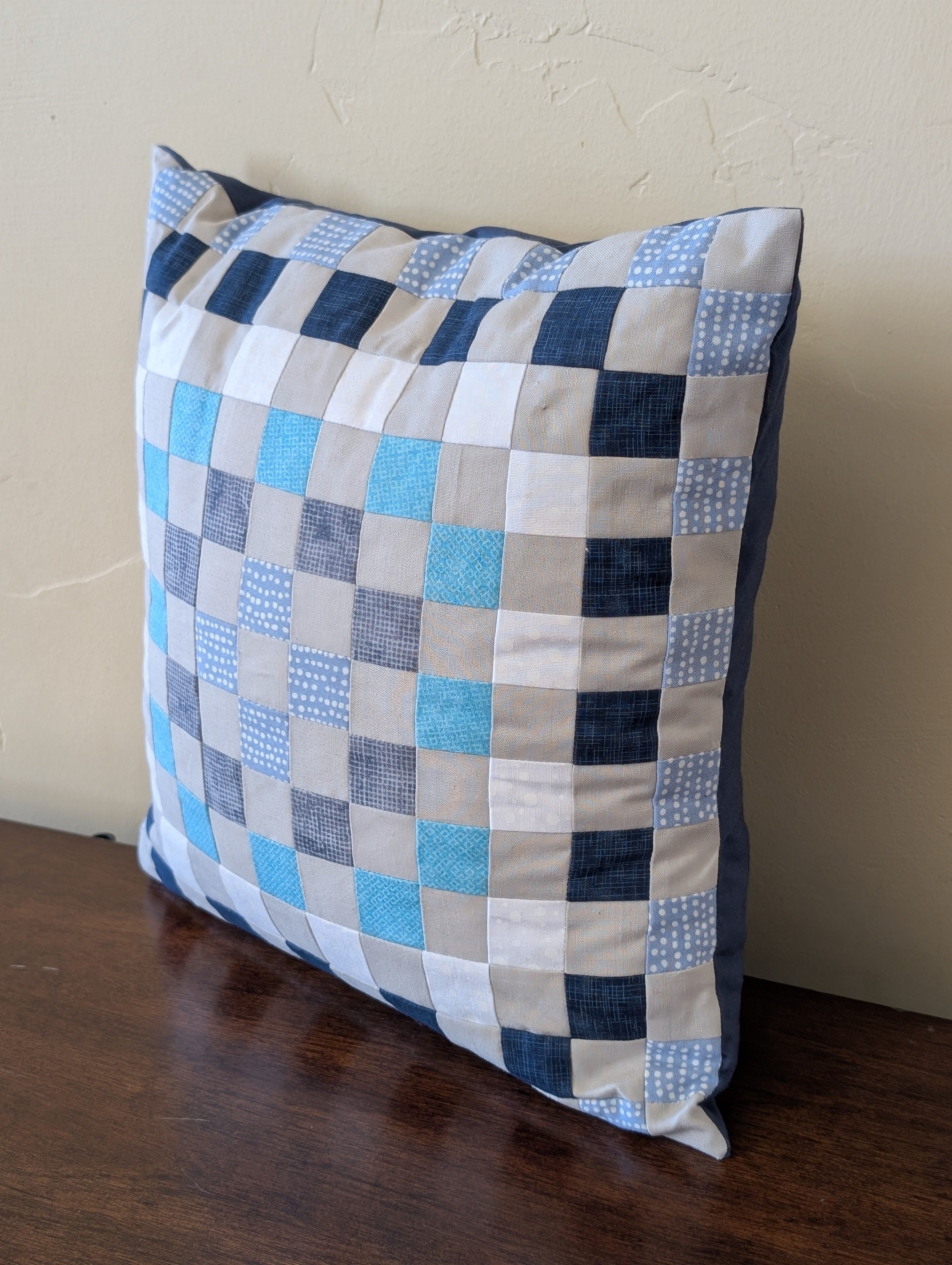 Granny Square Throw Pillow